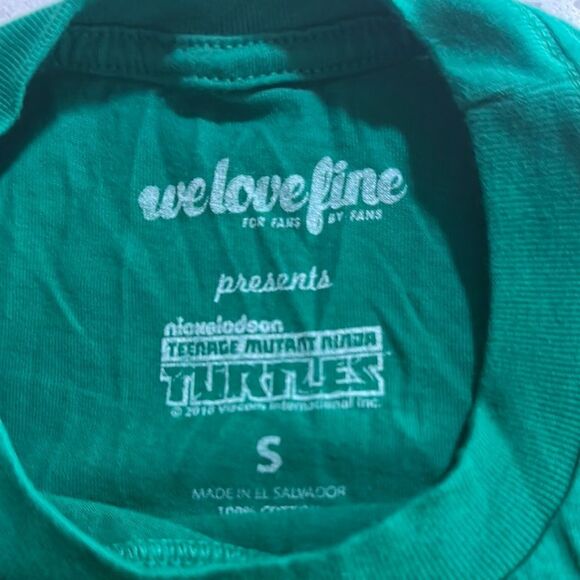Teal Ninja Turtle Graphic Tee - Picture 2 of 3